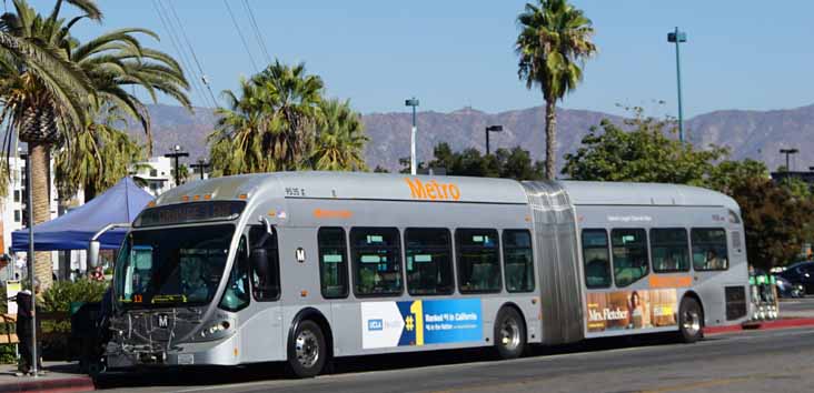 Metro LA Orange Line NABI 60-BRT 9535